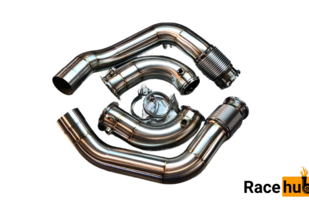 Downpipes 3.3″ and midpipes 3″ for S63B44 X5M F95